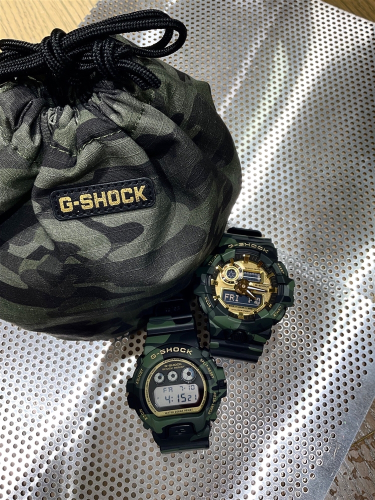 【G-SHOCK】BOLD CAMO Series！！