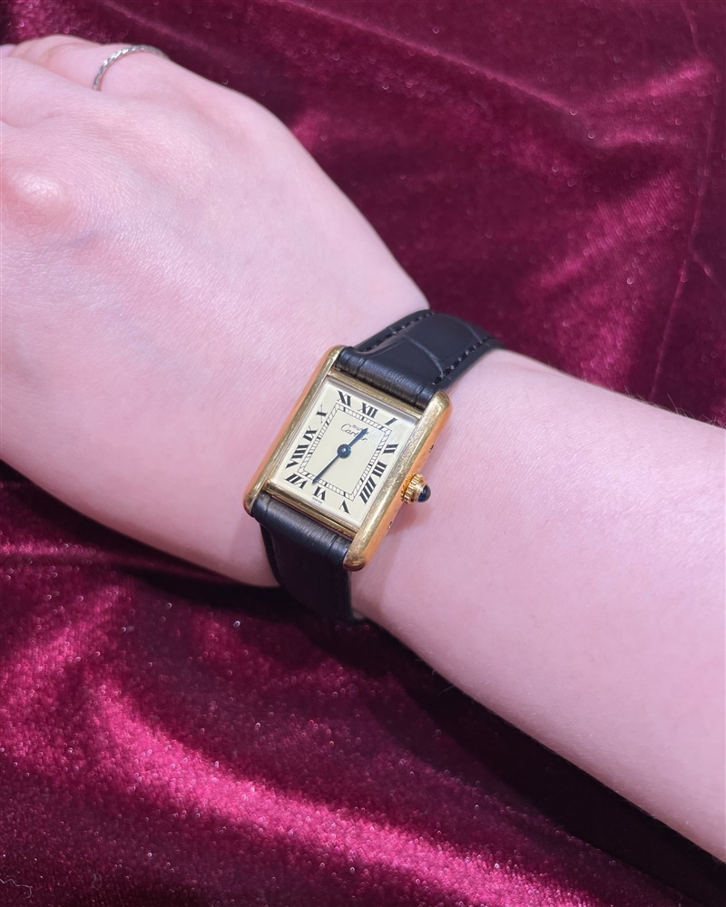 【cartier】ヴィンテージウォッチのご紹介③