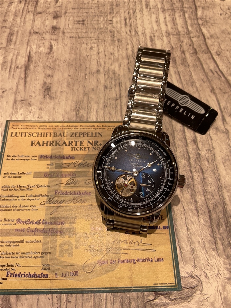 【立川店】スタッフが本気で選ぶ！ボーナスで買いたいメンズ腕時計～ZEPPELIN～