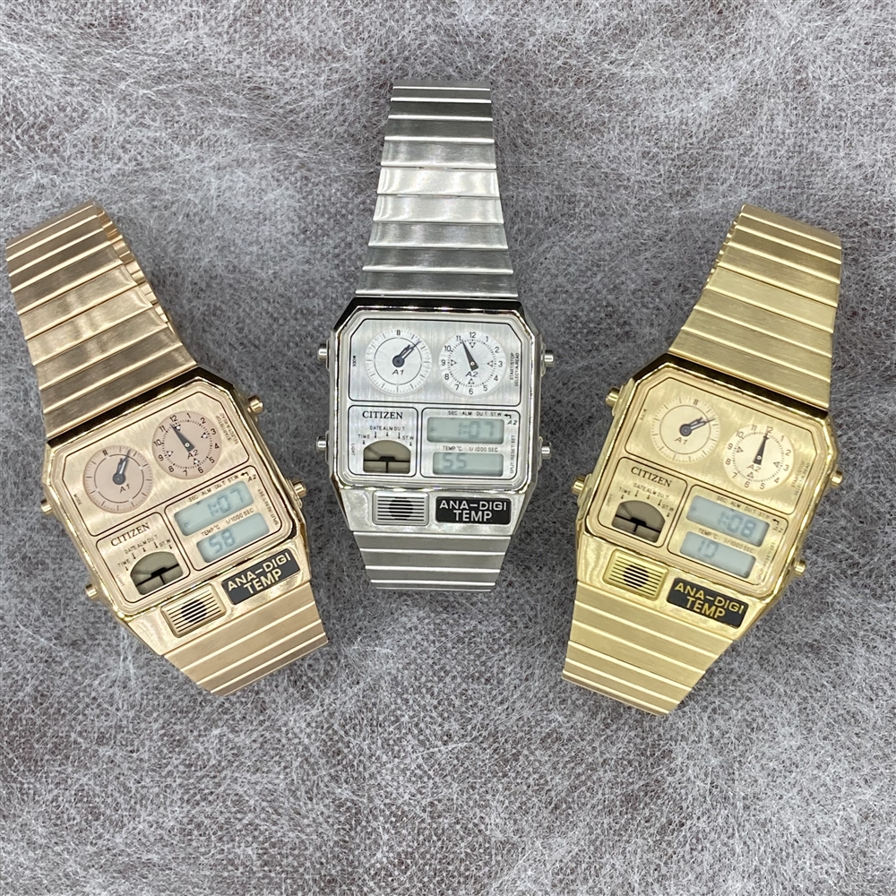 【CITIZEN Collection】アナデジテンプの限定モデル