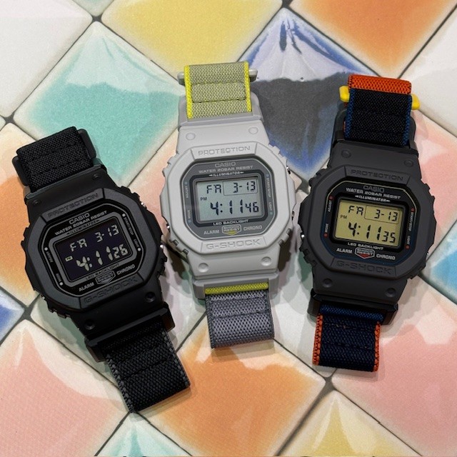 【G-SHOCK】NEW CLOTH BAND ！！