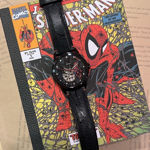 【FOSSIL】驚きの高クオリティ！Marvelコラボ① (スパイダーマン)