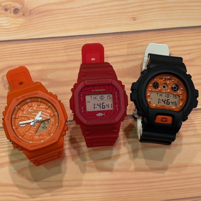 【G-SHOCK】世界に誇る食文化「寿司」モチーフウォッチ!