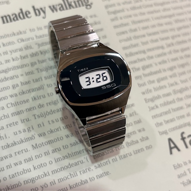 【TIMEX】ブランド初の液晶ディスプレイ搭載モデル。ついに復刻！！