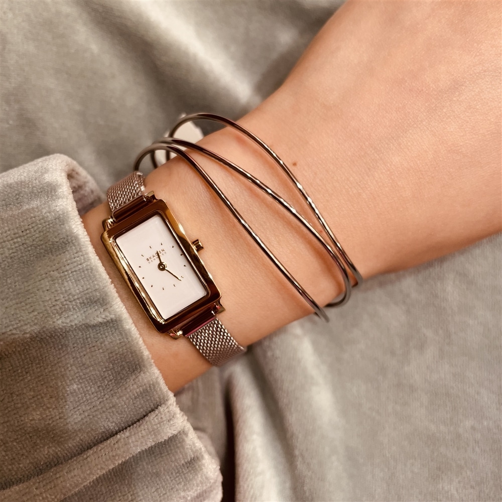 【SKAGEN】重ね付けでお洒落に使いこなそう♪