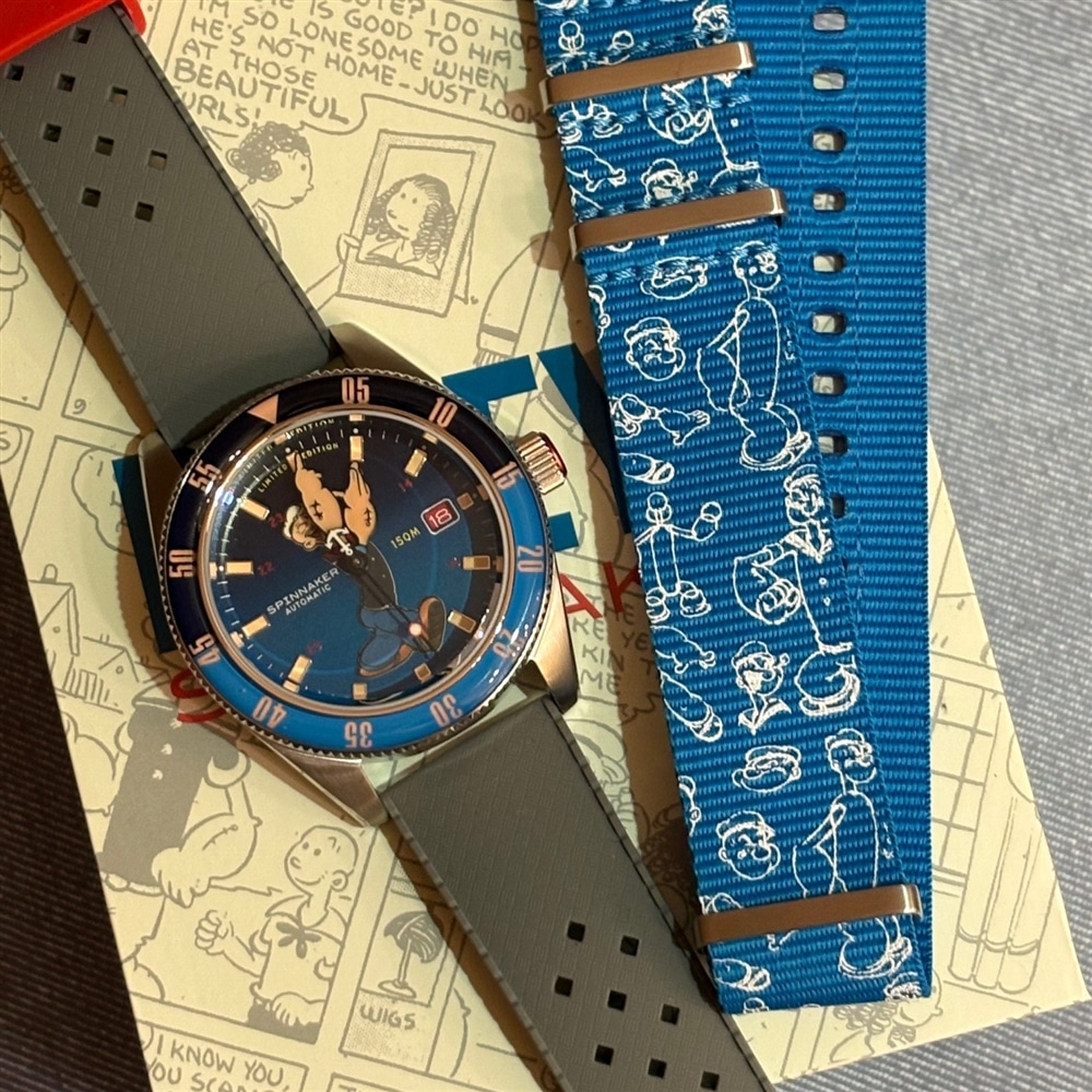 【SPINNAKER】本日発売(7/18) 世界730本限定"ポパイ"コラボ！！
