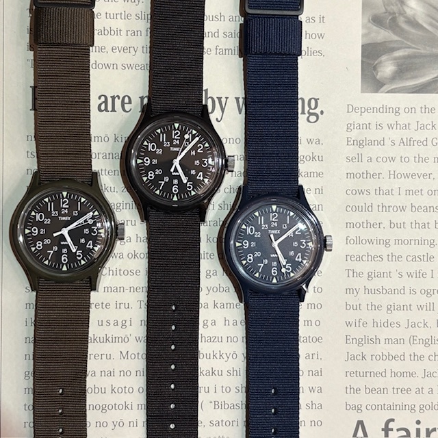 【TIMEX】今、再注目の復刻モデル！（再入荷）