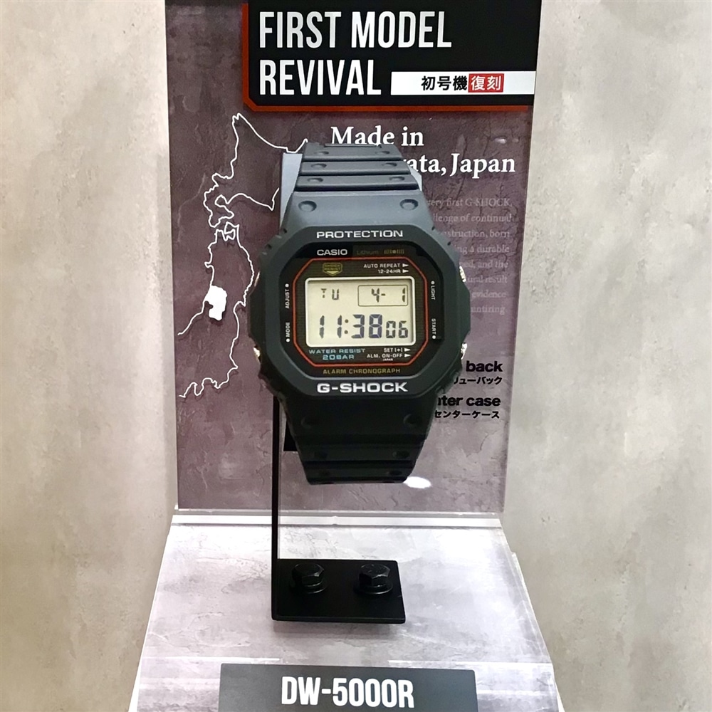 【G-SHOCK】First Model Revival★