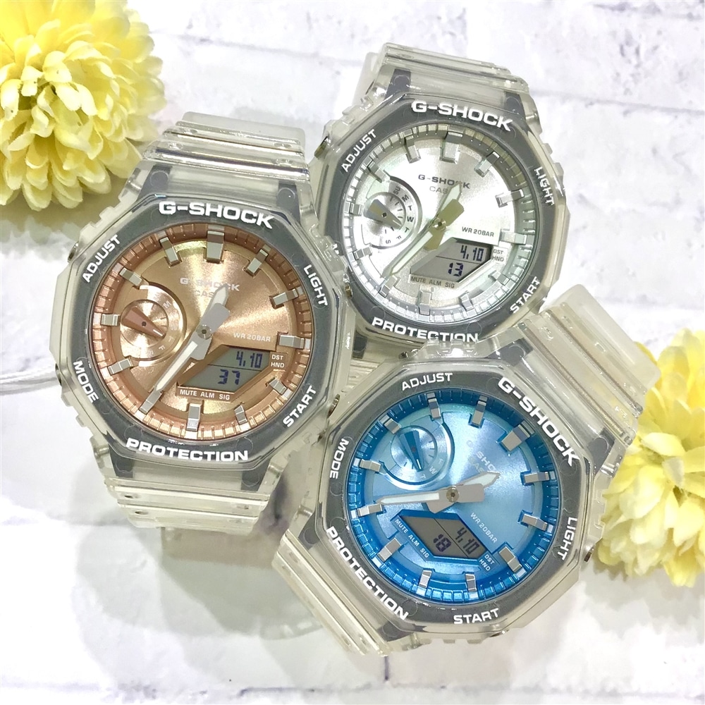 【G-SHOCK】透明だってG-SHOCKです！