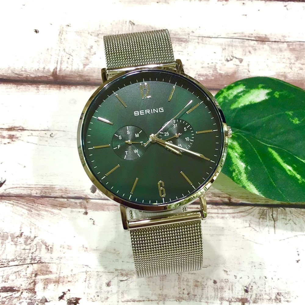 【BERING】5月の装いにディープなグリーンを★