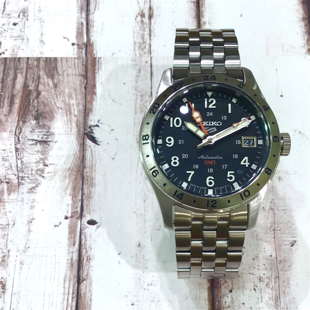 【SEIKO 5 SPORTS】その時計、GMTにつき