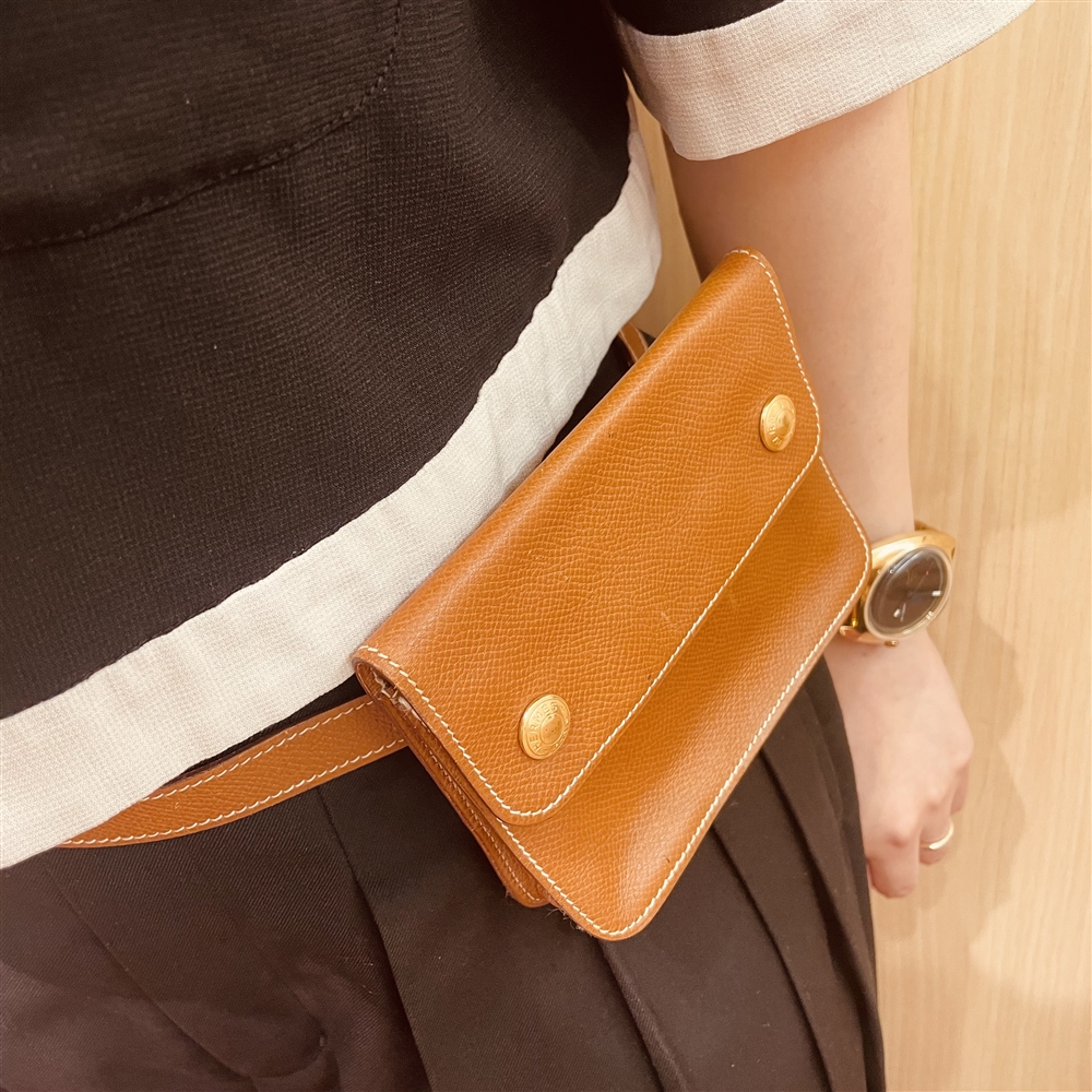 【VINTAGE】HERMESのウエストポーチ*