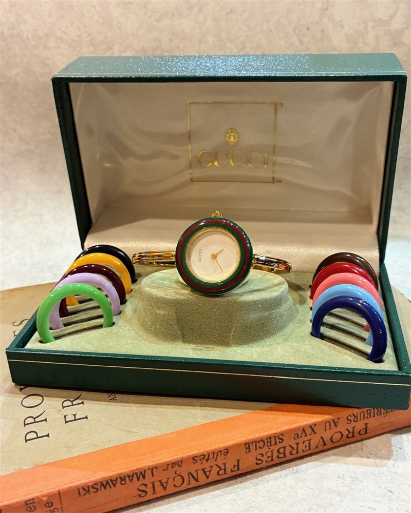 ヴィンテージウォッチの人気モデル GUCCI チェンジベゼル 入荷!