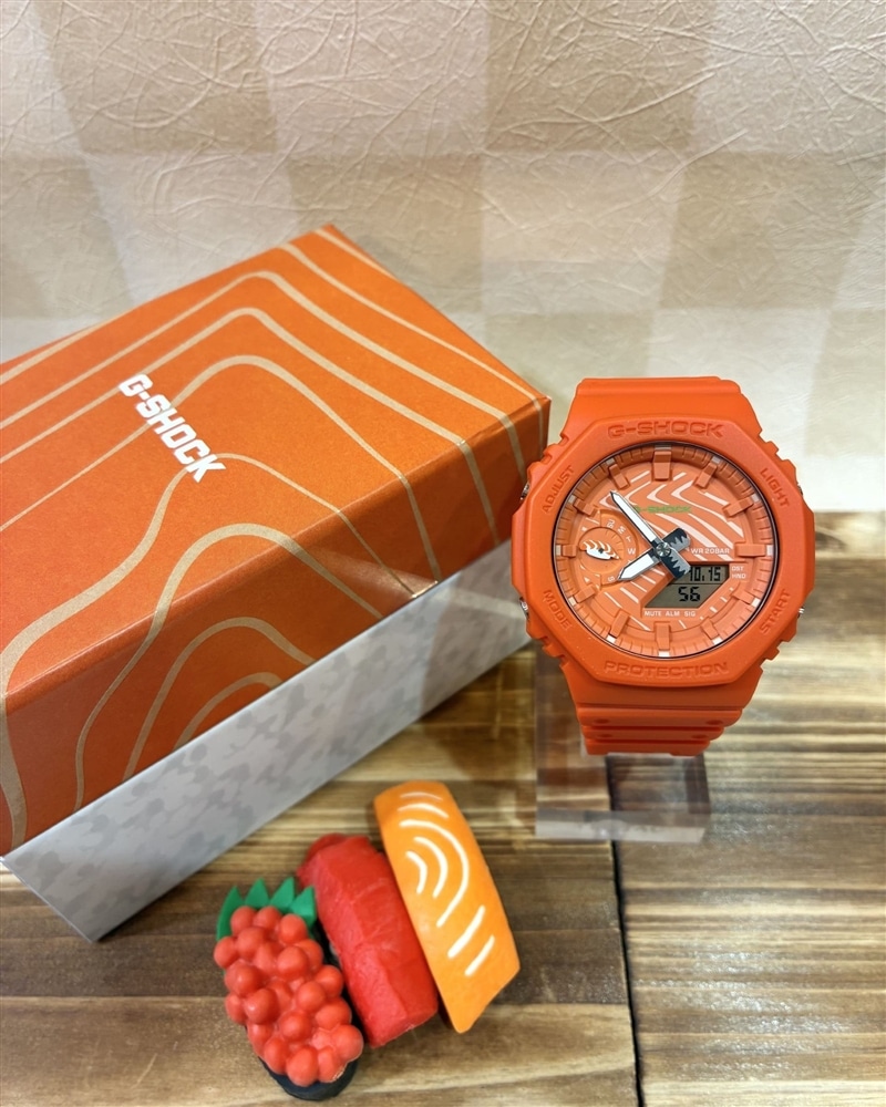 G-SHOCK 新作はメイドインジャパンの《Sushi(寿司)》モデル