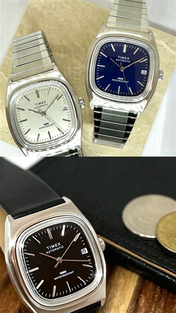 【TIMEX】人気のレトロウォッチ E-Line Automaticのご紹介！