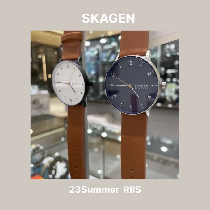 【SKAGEN】23summer 新作 RIIS発売！