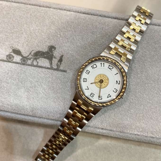 【新潟店 ヴィンテージウォッチ】HERMES セリエ