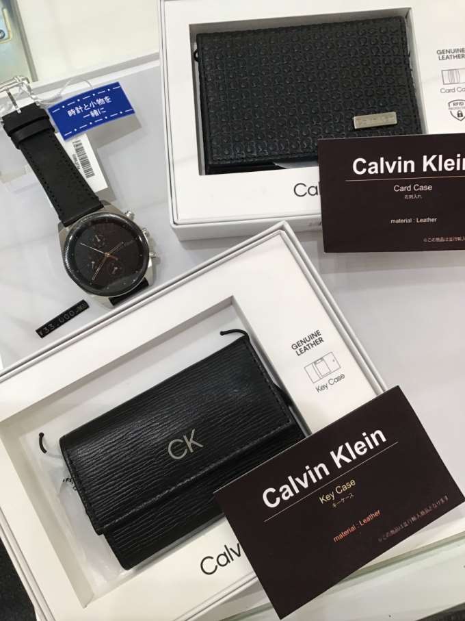【Calvin Klein】小物と一緒に揃えれます♪