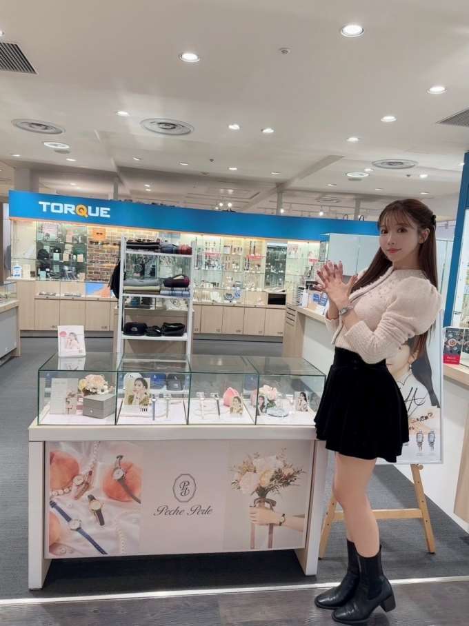 【Peche Perle】三上悠亜さん、ご来店されました！！（新宿ルミネ）