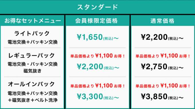 電池交換】電池交換承ります！【大阪梅田】 - チックタック
