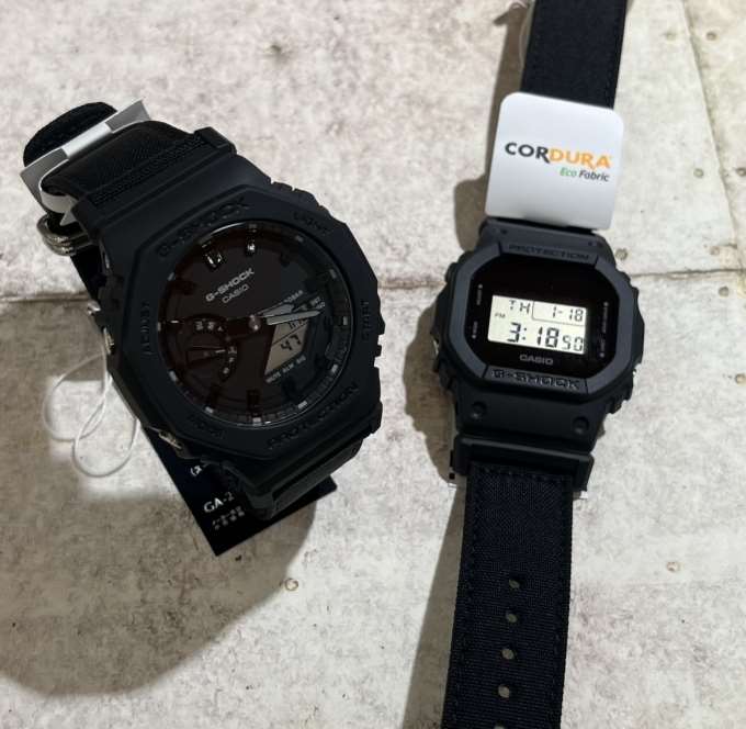 【G-SHOCK】エコ・ファブリックバンド