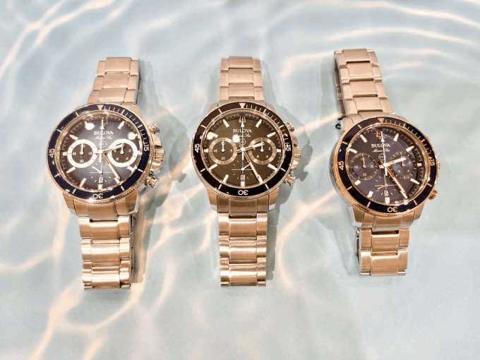 【BULOVA】ダイバーズウォッチを連想させるベゼルがポイント☆