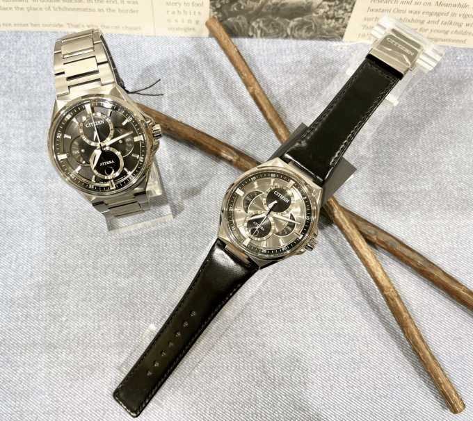 【CITIZEN】ATTESA　トリプルカレンダーとムーンフェイズを搭載したモデルが登場☆