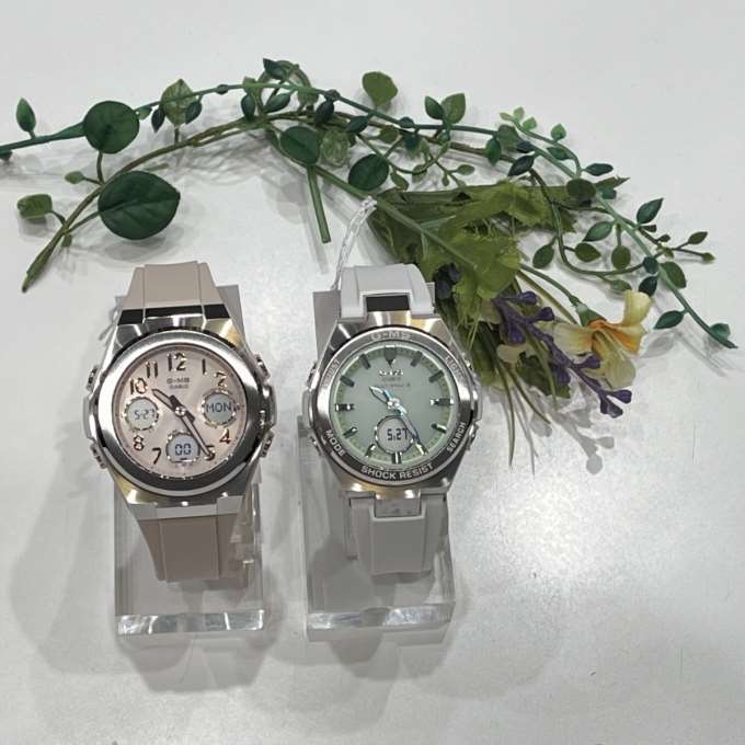 《BABY-G》G-MS　新色登場！