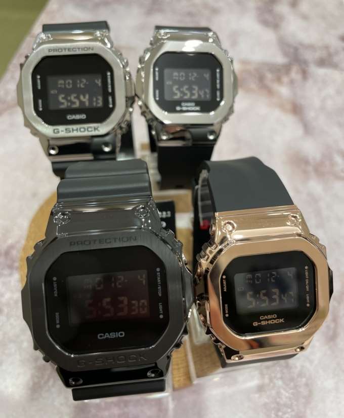 【G-SHOCK】メタルフェイスのオススメのペアウォッチ