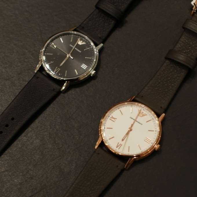 【EMPORIO ARMANI】エレガントでありながらお手に取りやすい万能ウォッチ
