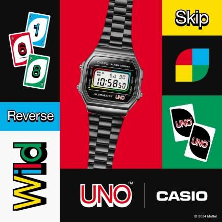 【CASIO CLASSIC】UNOコラボレーション&ノベルティプレゼント！