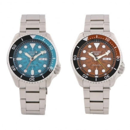6/21(金)再入荷！名品「セイコータイムソナー」をオマージュ【SEIKO 5SPORTS】国内チックタック限定モデル