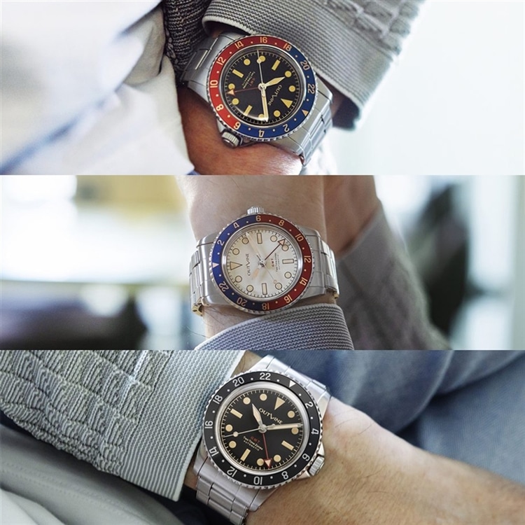 1960年代のGMT第2世代を再現した新作！【OUTLINE GMT-1960