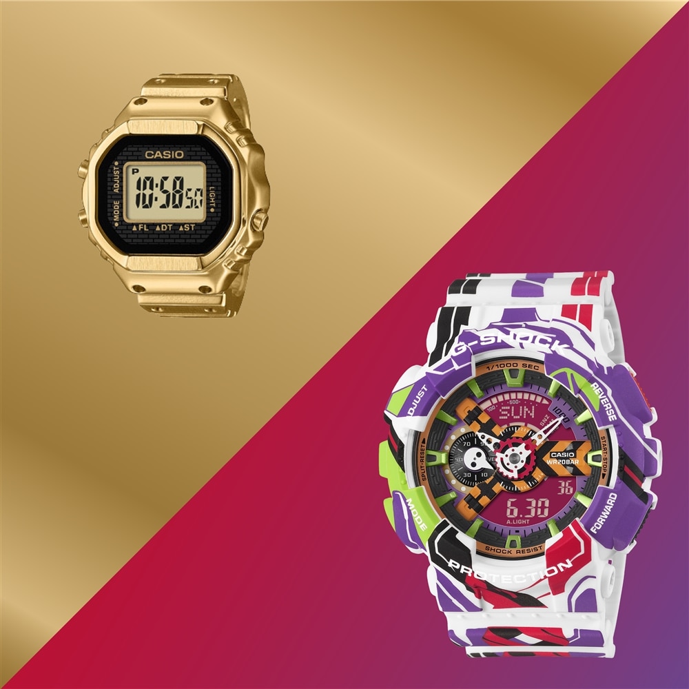 【CASIO / G-SHOCK】リングウォッチ（CRW-001G-9JR）、『エヴァンゲリオン』コラボ（GA-110EVA30-7AJR）の販売方法について