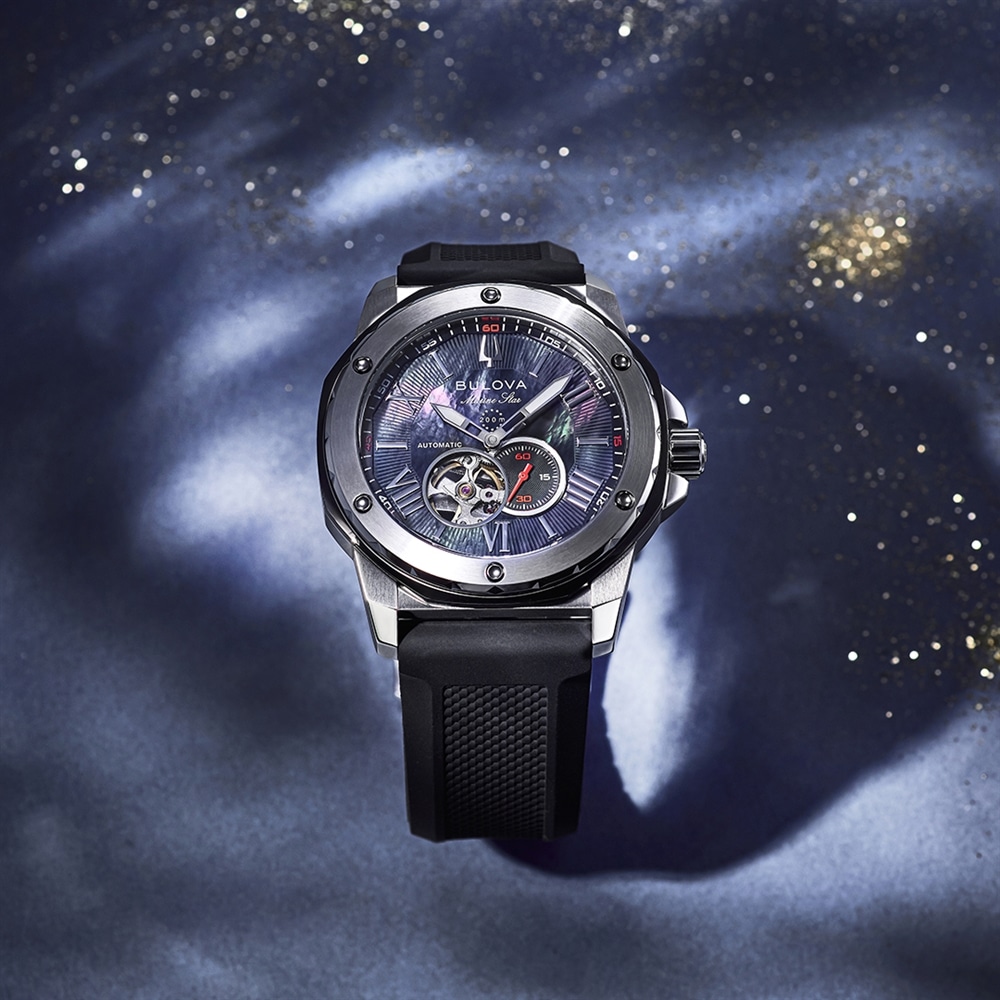 創業150周年「BULOVA(ブローバ)」“マリンスター”自動巻きの 日本限定モデル登場