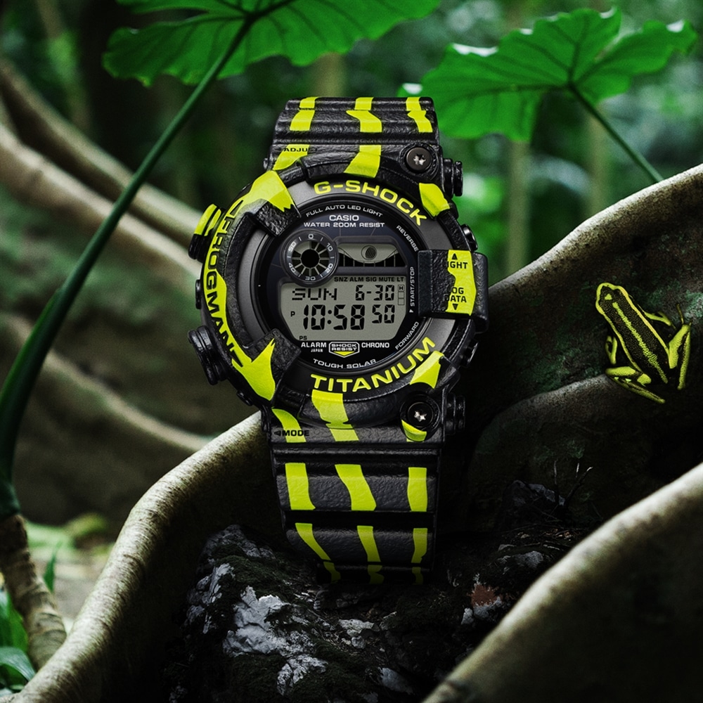 【G-SHOCK】FROGMAN待望の新色”ミスジヤドクガエル”モデル登場！