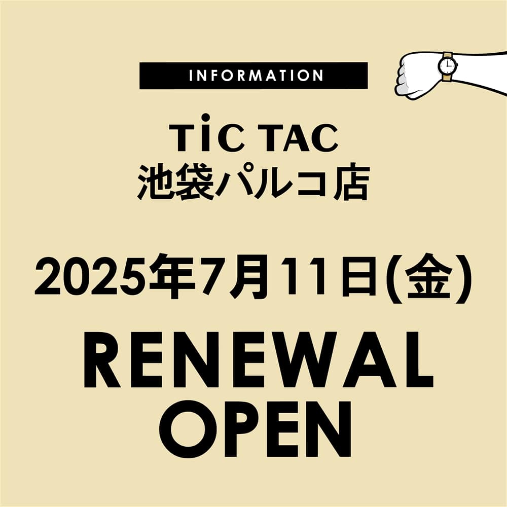【池袋パルコ店】移転改装のお知らせ