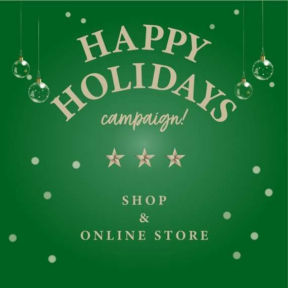 ［HAPPY HOLIDAYS］キャンペーン開催中！