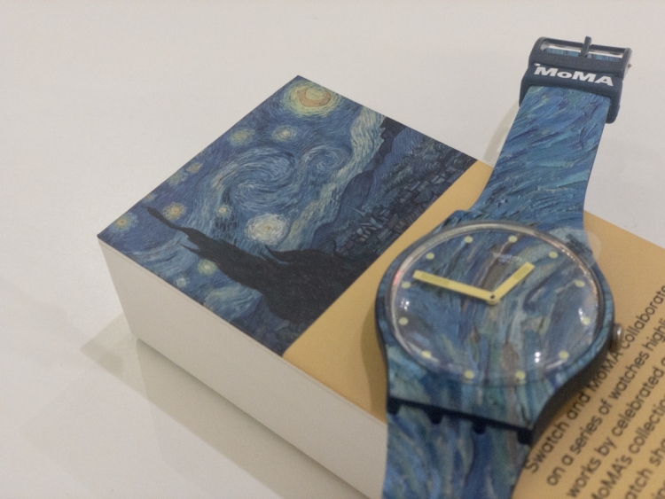 swatch世界の名画を腕時計に番外編MoMA   BLOG   チック