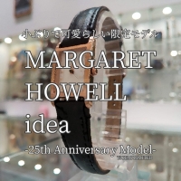 【MARGARET HOWELL idea】25周年記念TiCTAC別注モデル【マーガレットハウエルアイデア】