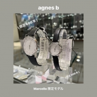 【agnes b】Marcello限定モデル新発売！