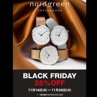 【nordgreen】25%OFF！！BLACK FRIDAY
