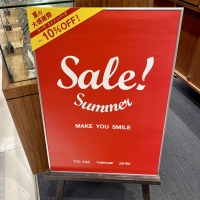 【SALE】本日最終日！店内10％OFF！！