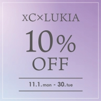 【津田沼パルコ】XC LUKIA 10%OFF!