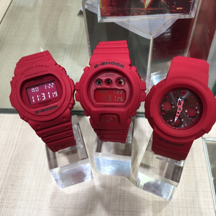 G-SHOCK 35周年記念モデル第3弾 “Red Out” BLOG チックタック（TiCTAC）