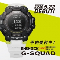 【G-SHOCK】5/9〜G-SQUAD予約開始！