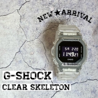 【新作】G-SHOCK クリアスケルトン^o^