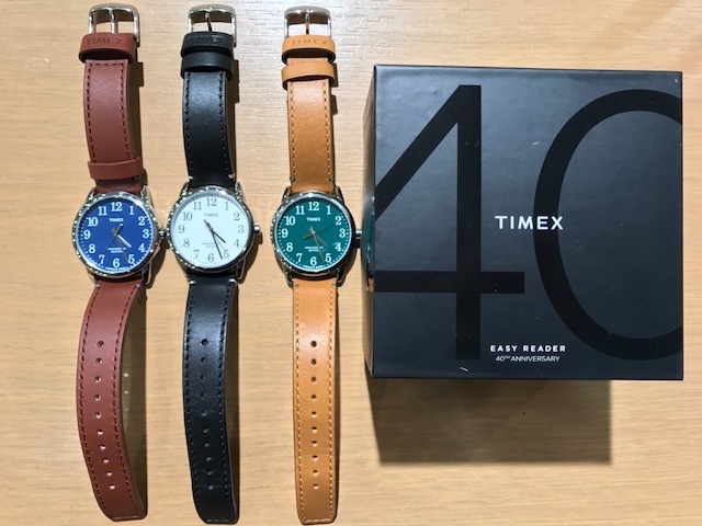 オンラインストア通販売 Timex 腕時計 Easy Reader ミドルサイズ 伸縮