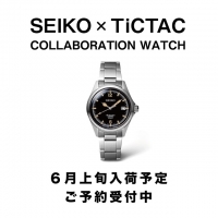 【TiCTACくずは店】SEIKO× TiCTAC　35周年記念モデル　メタルバンド　SZSB006