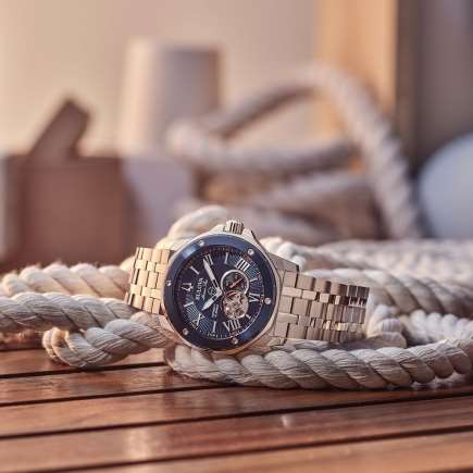 Bulova マリンスター-98A226スチールワンサイズ シルバートーン Bulova マリンスター-98A226スチールワンサイズ シルバートーン